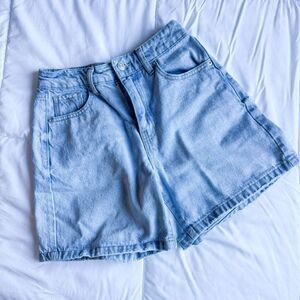 Forever 21 Light Blue Denim Shorts, 25